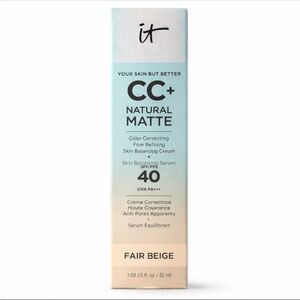 IT Cosmetics CC+ Natural Matte Foundation - Fair Beige